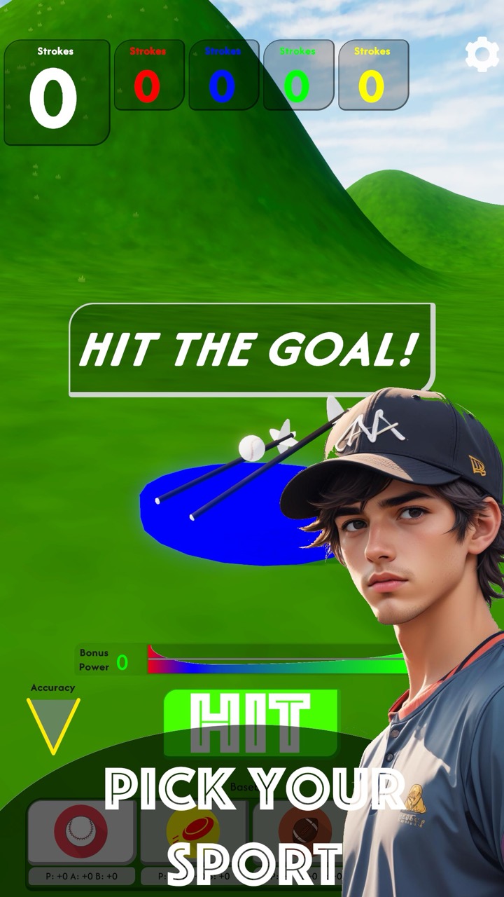 All Sports Golf Battle Screen 1